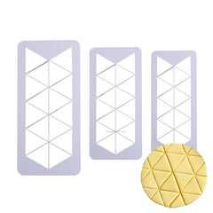 قطاعات بلاستيك مثلثات 3 قطع