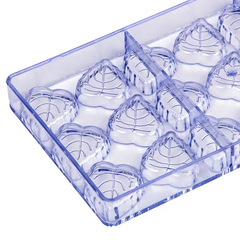 قالب شوكولاته اكريليك ورق شجر