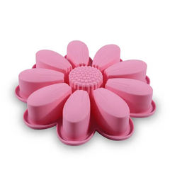 قالب كيك سيليكون وردة عباد الشمس كبيرة