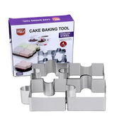 قالب كيك رنق شكل بازل 4 قطع