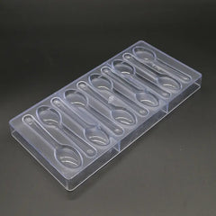 قالب شوكولاته اكريليك ملاعق