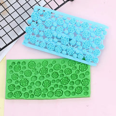 Fondant printing mesh template