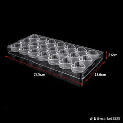 Heart piece acrylic template-ik1154