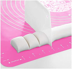 مفرش عجين كبير من السيليكون سميكة للغاية غير لاصقة 46*38 سم