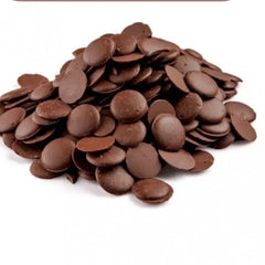 Belgian Arabesque milk chocolate discs