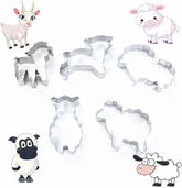 قطاعات الأغنام ستانلس ستيل للبسكويت والفوندان