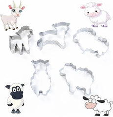 قطاعات الأغنام ستانلس ستيل للبسكويت والفوندان