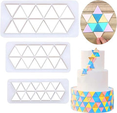 قطاعات بلاستيك مثلثات 3 قطع