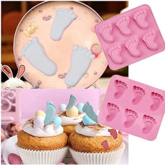 قالب سيليكون اقدام صغيرة طفل