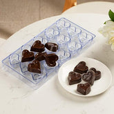 قالب شوكولاته اكريليك قلب