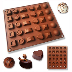 2245 - Assorted chocolate silicone mold