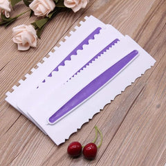 3 Piece Cake Scrapers Set