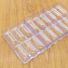 قالب اكريليك قطعة بيضاوية