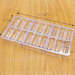 قالب اكريليك قطعة بيضاوية