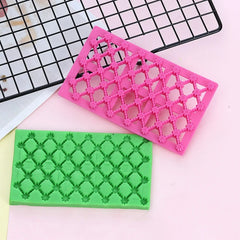 قالب شبك بلاستيك طباعة الفوندان