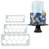 قطاعات بلاستيك سداسي 3 قطع