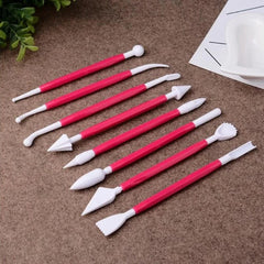 ادوات تشكيل ونحت عجينة سكر الكيك