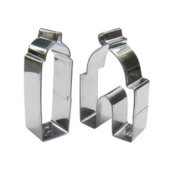 The sectors of the mosque and the minaret are made of stainless steel