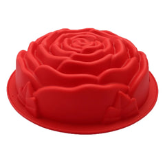 قالب كيك سيليكون وردة كبيرة