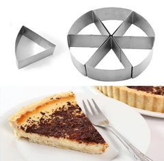 قالب دائري منفصل على شكل مثلثات للموس كيك