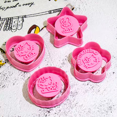 مجموعة من 8 قطع من قوالب البسكويت الكرتونية هيلو كيتي