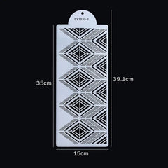 قالب ستنسل لتزيين الكيك pc- 1883OD