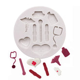 قالب سيليكون ادوات الطبيب