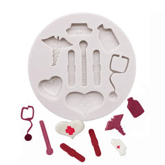 قالب سيليكون ادوات الطبيب