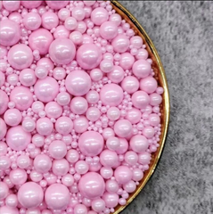 سبرنكلز خرز غدائي وردي احجام منوعة