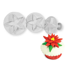 قطاعة بلاستيك الورق الزهرية 3 قطع