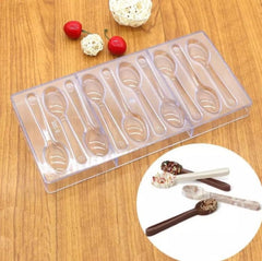 قالب شوكولاته اكريليك ملاعق