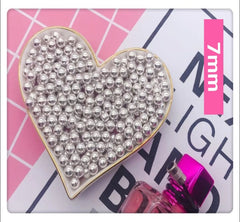 سبرنكلز خرز غدائي فضي 7 ملم