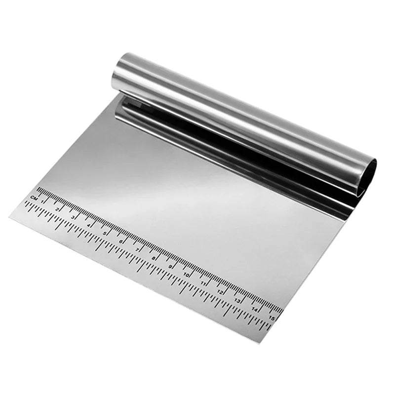 Dough scraper and cutter