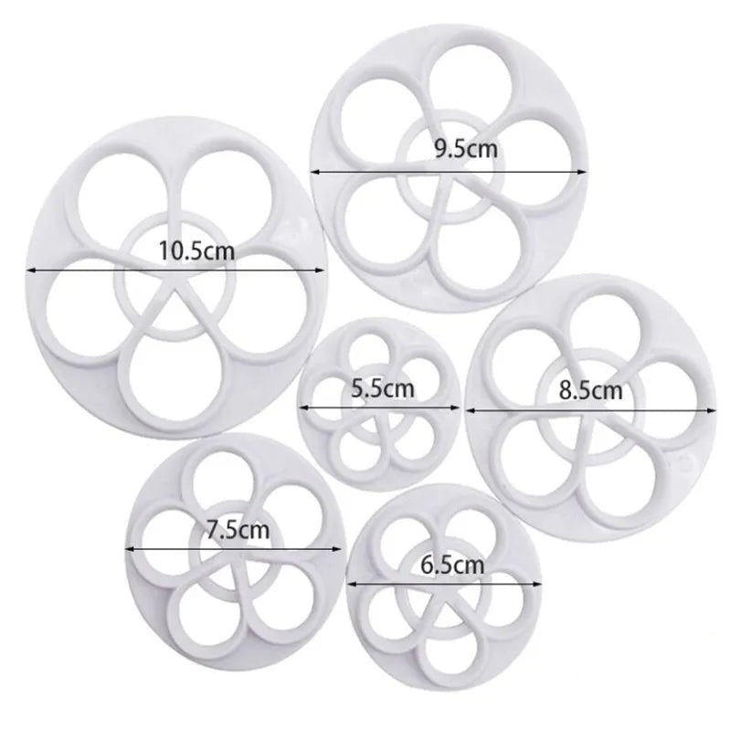 Flower cutter set, flower shaping tools 