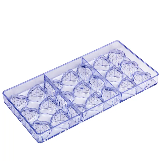 Leaf acrylic chocolate mold