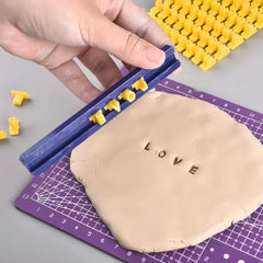Writing letters to decorate biscuits and sweets 