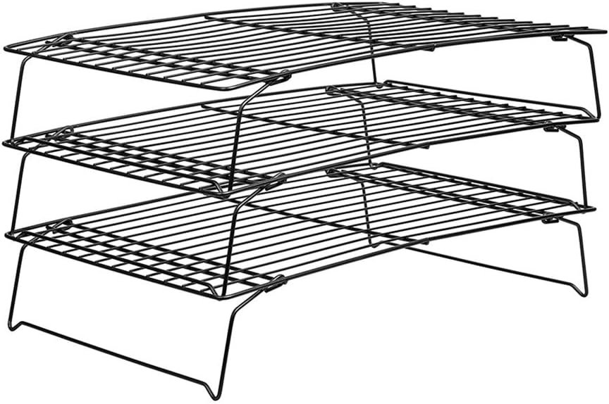 Metal cooling rack for cookies and cake - height 8 cm 
