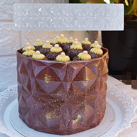 Flexible plastic cake mold bm-1120