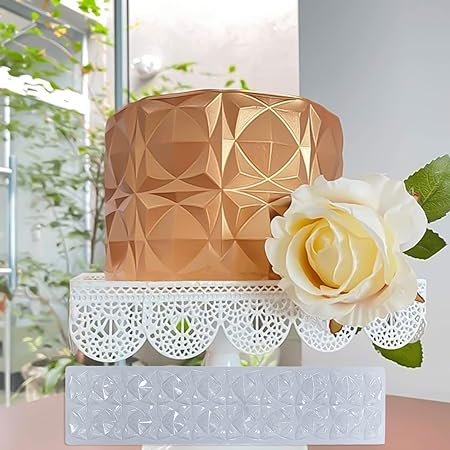 Flexible plastic cake mold bm-1120
