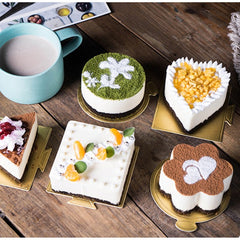 Stainless steel cheesecake molds 