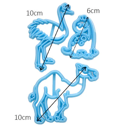 Plastic set of 3 pieces