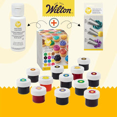 Wilton colors + white color + Wilton cones, special discount offer